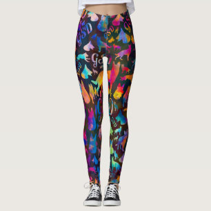 Leggings Chien de berger allemand GSD - silhouettes