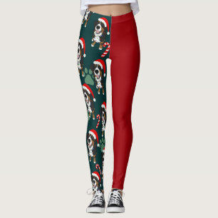 Leggings Chien de montagne bernois de Noël