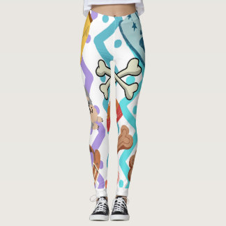 Leggings chiens amateurs vibes gym