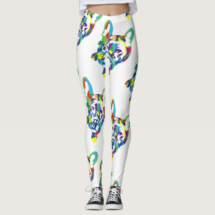Leggings Chiffre de taureau français