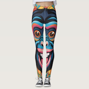 Leggings Chimpanzé fou mignon