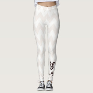 Leggings Chiot mignon de bouledogue français