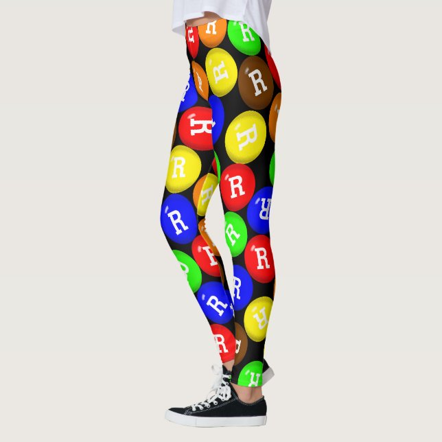 Leggings Chocolats Sucrerie-enduits d'amusement et de (Gauche)