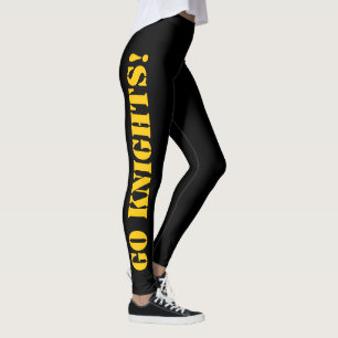 Leggings CHOISISSEZ VOS COULEURS SCOLAIRES Nom Black Gold