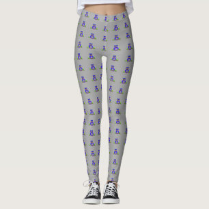Leggings Chouette des bois bleus