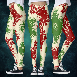 Leggings Christmas Dot Mandala