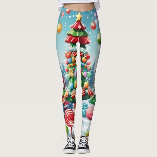 Leggings Christmas Tree (Devant)