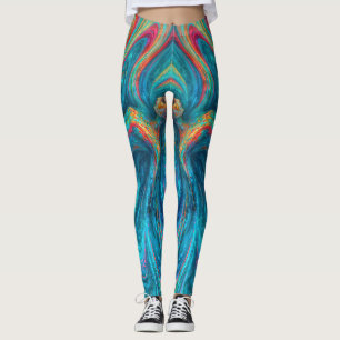 Leggings "Chromisca" - Portrait d'enceinte fluide