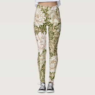 Leggings Chrysanthemum Gold, William Morris