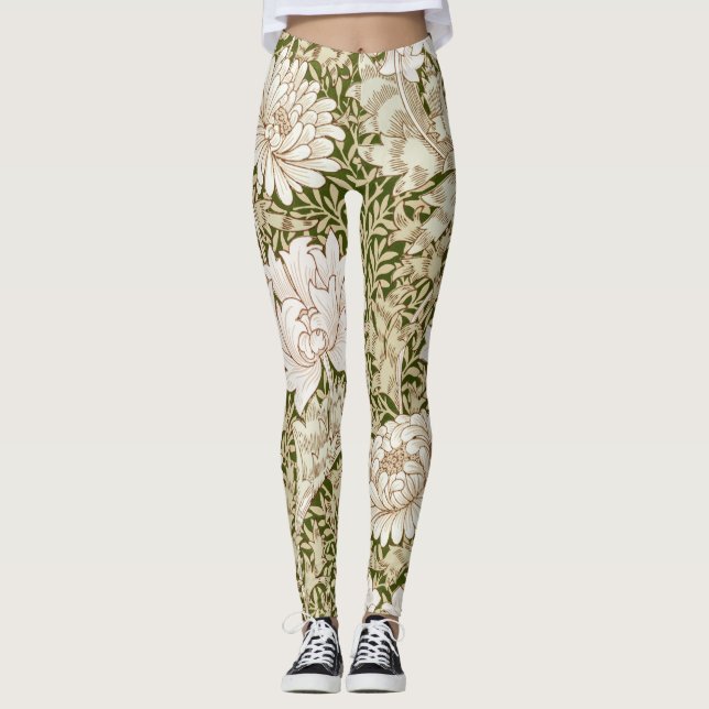 Leggings Chrysanthemum Gold, William Morris (Devant)