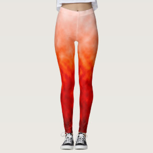 Leggings Chute de Feu Cramoisi