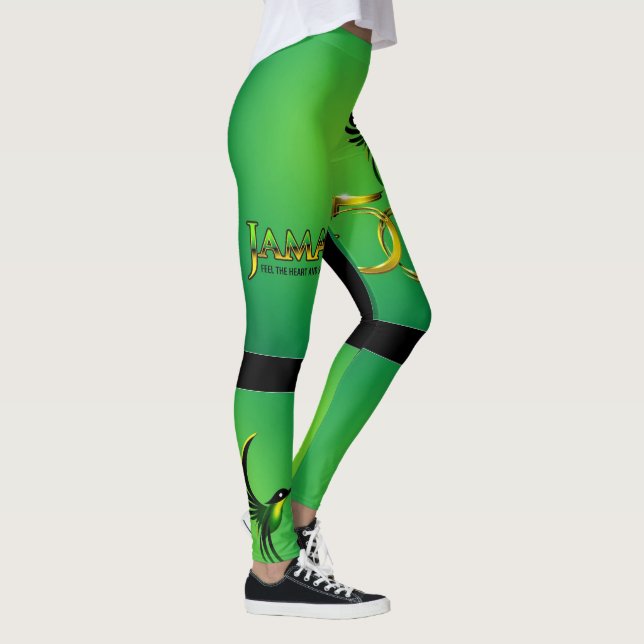 Leggings Cinquantième guêtres de la Jamaïque (Droite)