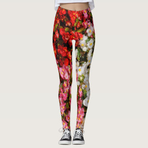 Leggings Cire colorée Begonias