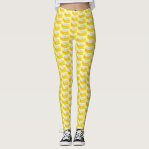 Leggings Citron Carré Bar Pâtisserie Dessert Bake Vente Bak