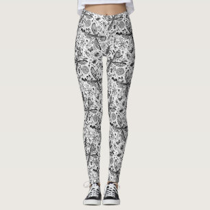 Leggings Citrons et feuilles