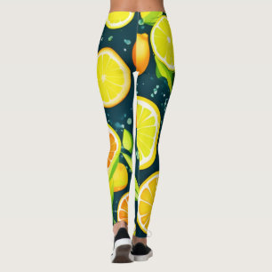 Leggings Citrus Kaleidoscope : un Medley vibrant