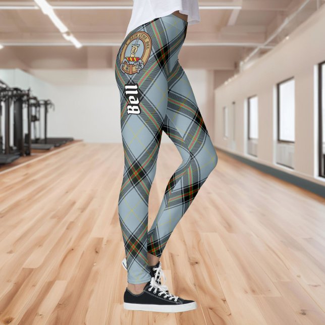 Leggings Clan Bell Tartan (Créateur téléchargé)