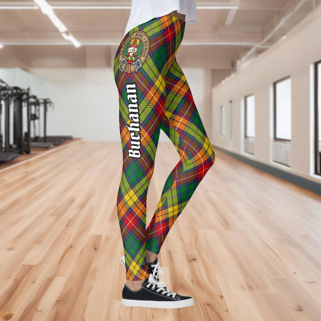 Leggings Clan Buchanan Tartan (Créateur téléchargé)