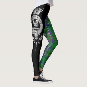 Leggings Clan Cockburn Crest & Tartan
