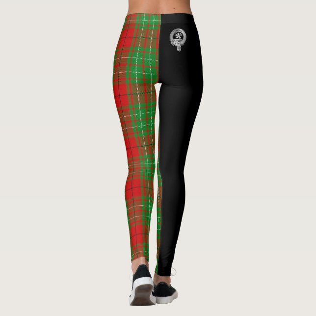 Leggings Clan Comyn | Cumul de la crête et du tartare (Dos)