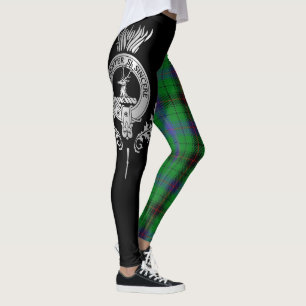 Leggings Clan Davidson Crest & Tartan