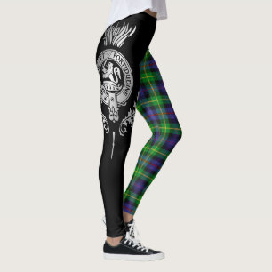 Leggings Clan Farquharson Crest & Tartan