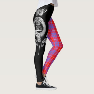 Leggings Clan Hamilton Crest & Tartan