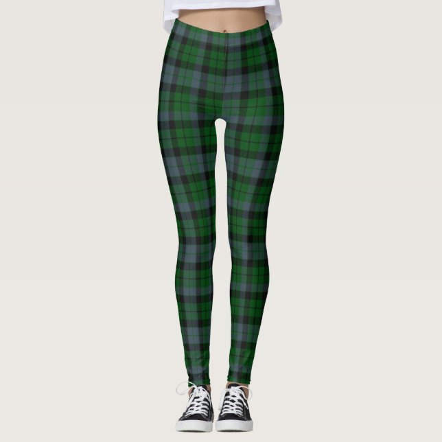 Leggings Clan Mackay Tartan Motif (Devant)