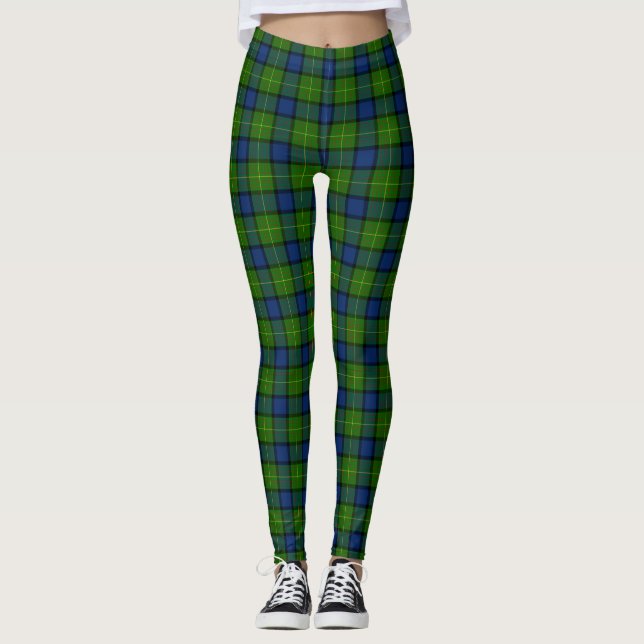 Leggings Clan Muir More Tartan Plaid (Devant)