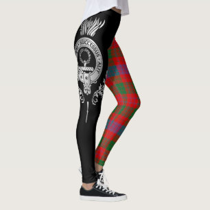 Leggings Clan Ross Crest & Tartan
