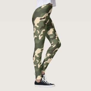 Leggings Classiques à Imprimé Camouflage - Impress