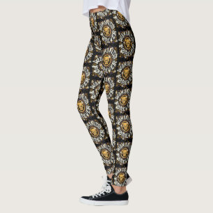 Leggings Classiques des Avengers Graphique Golden Wakanda