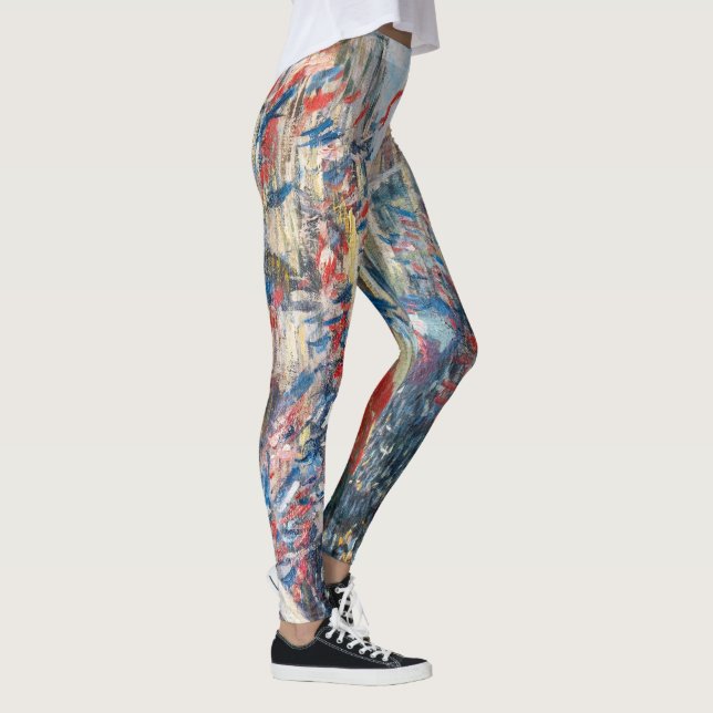 Leggings Claude Monet - La Rue Montorgueil - Paris (Droite)