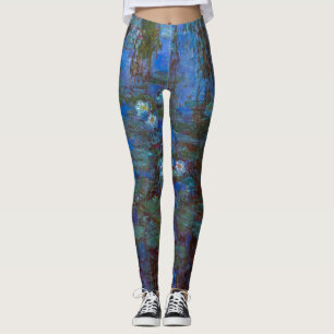 Leggings Claude Monet - Lys d'Eau Bleue