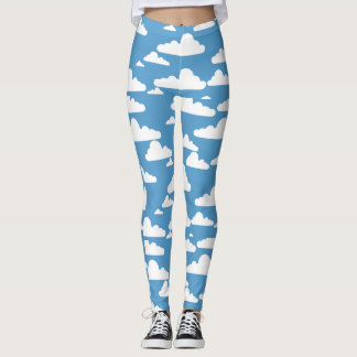Leggings Cloud bleu