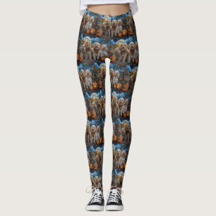 Leggings Cockapoo Halloween Éffrayant