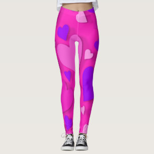 Leggings Coeur de papier décoratif 8