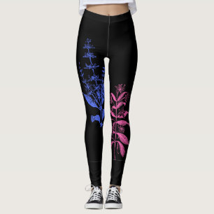 Leggings Coeur des guêtres de fines herbes d'école d'herb