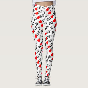 Leggings Coeur rouge égoiste