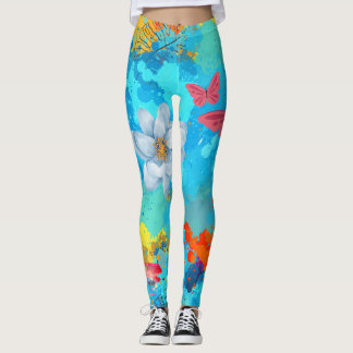 Leggings Coeur vibrant de la nature