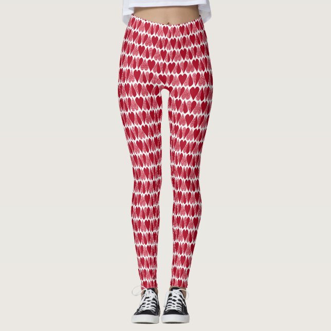 Leggings Coeurs (Devant)