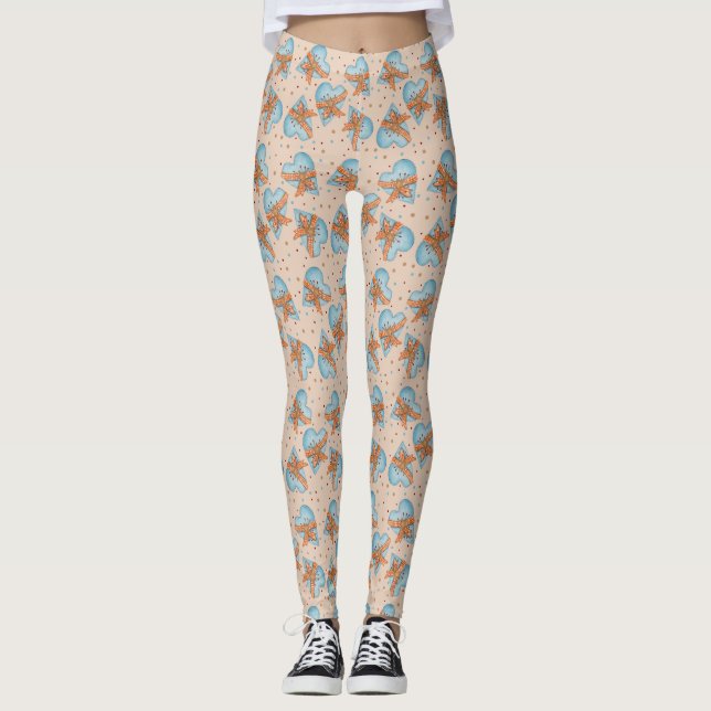 Leggings Coeurs De Pays Et Légendes Pois (Devant)