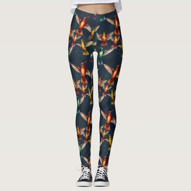 Leggings Colibri d'or (Devant)