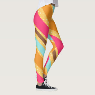 Leggings Collage amusant