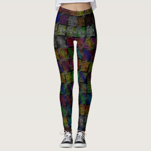 Leggings Collection de bandes SpaceTime arrachées