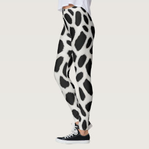 Leggings Collection élégante Leopard blanc tendance de luxe