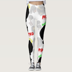 Leggings Collection-Naturel de culture enracinée