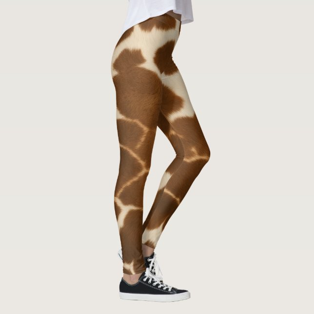 Leggings Collection tendance Vache Faux Cuir Elégante (Droite)