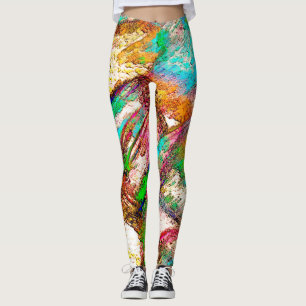 Leggings Coloré - Rustique et rugueux comme roughcast