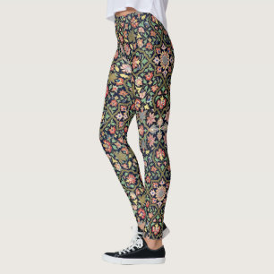 Leggings Coloré Vintage Floral Indien Mandala Motif